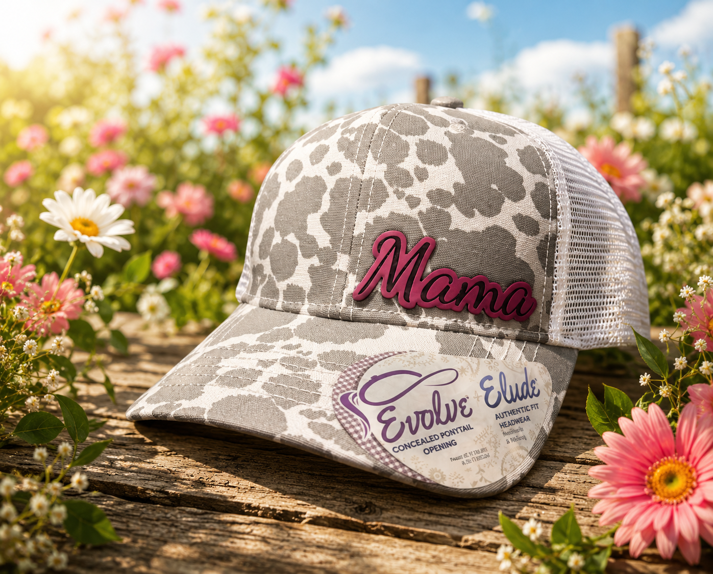 Mama Cow Print Infinity Her